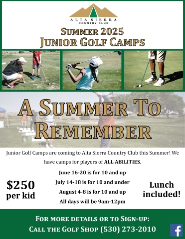 2025 Junior Golf Camps FINAL