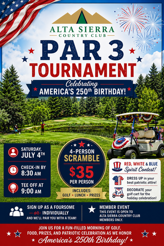 4th of July Par 3 Contest 1