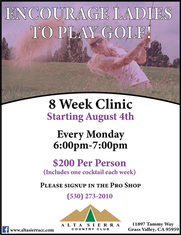 Ladies golf 8 week Clinic Final
